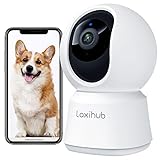 LAXIHUB Hundekamera mit App 2K/3MP HD Kamera...